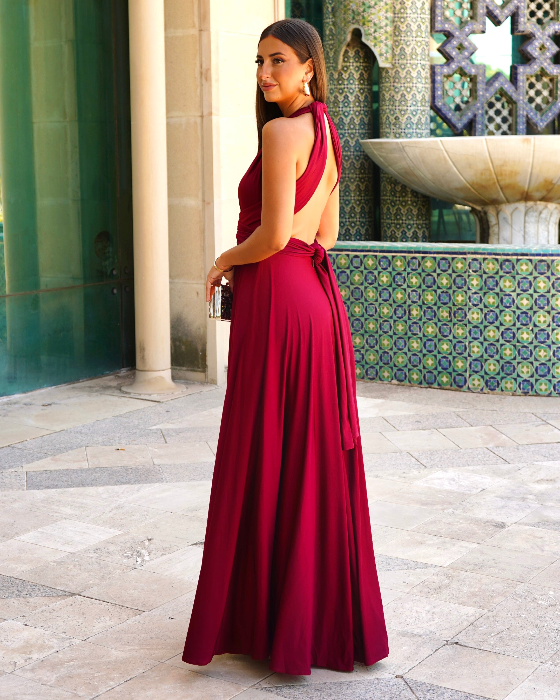 Alegra Reddish Dress