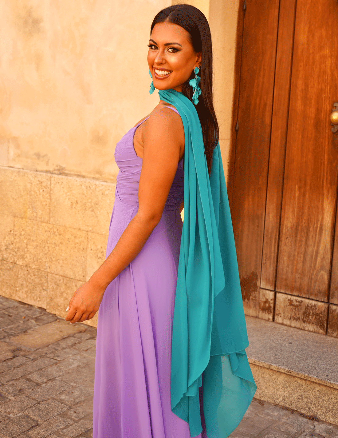 Vestido Aqua Malva