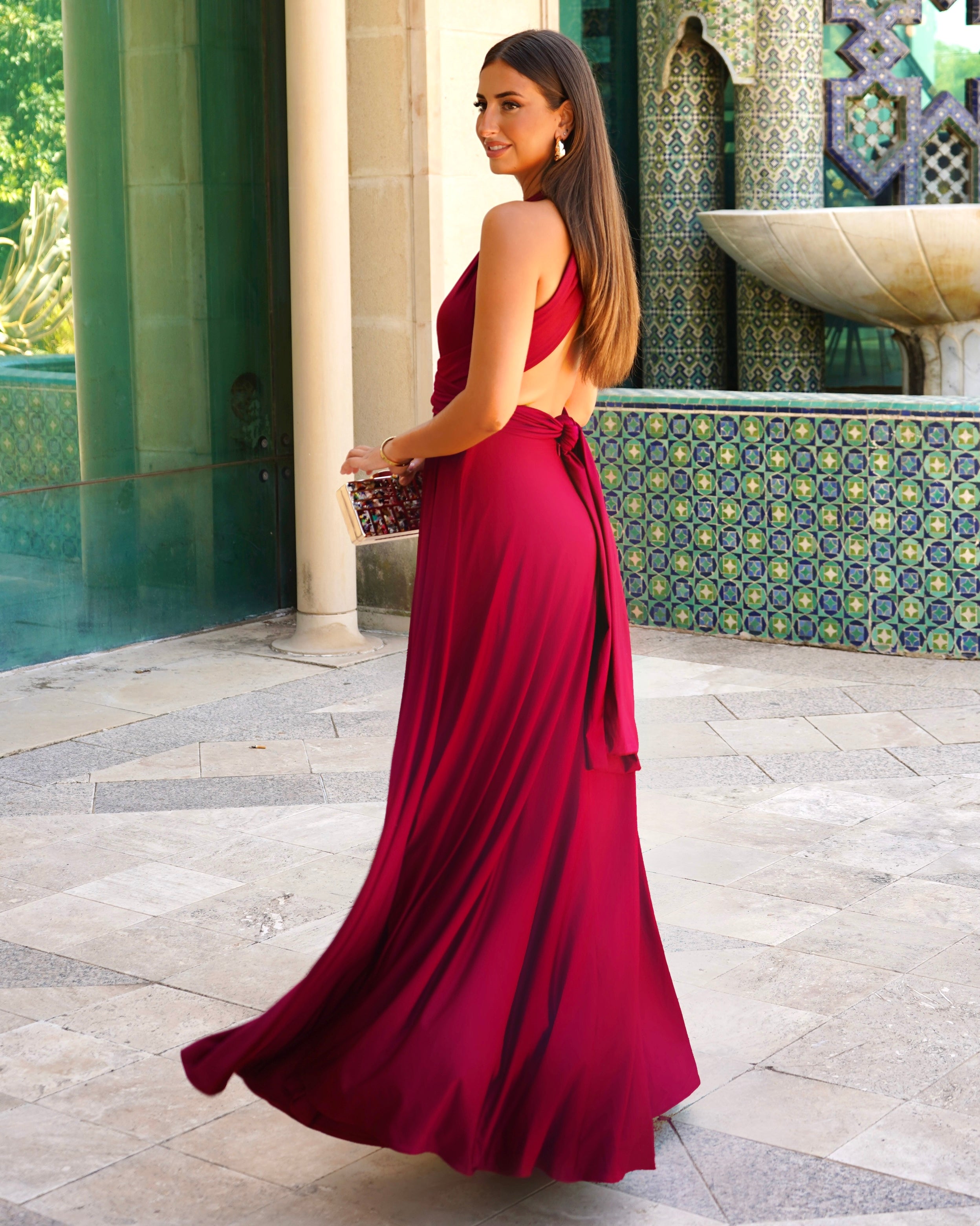 Alegra Reddish Dress