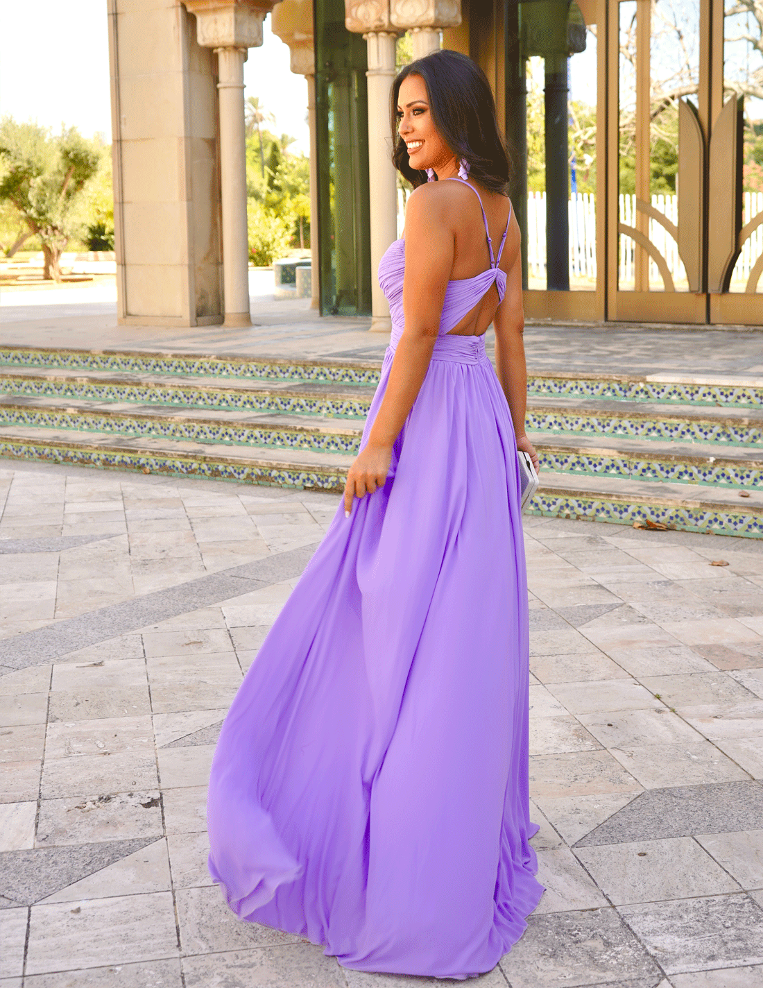 Vestido Ana Mauve