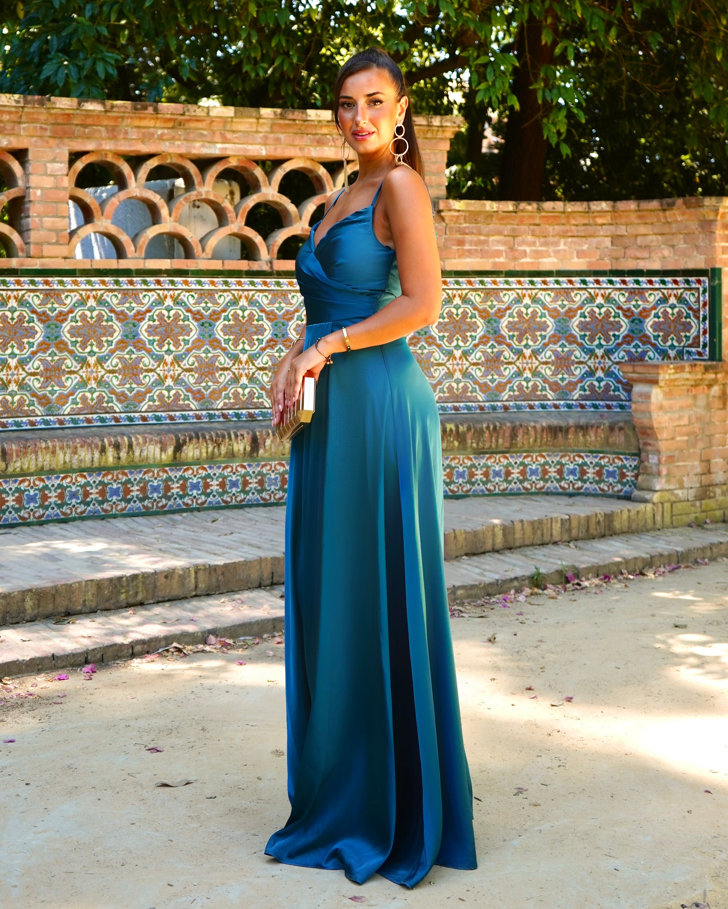 Blue Daniela Dress