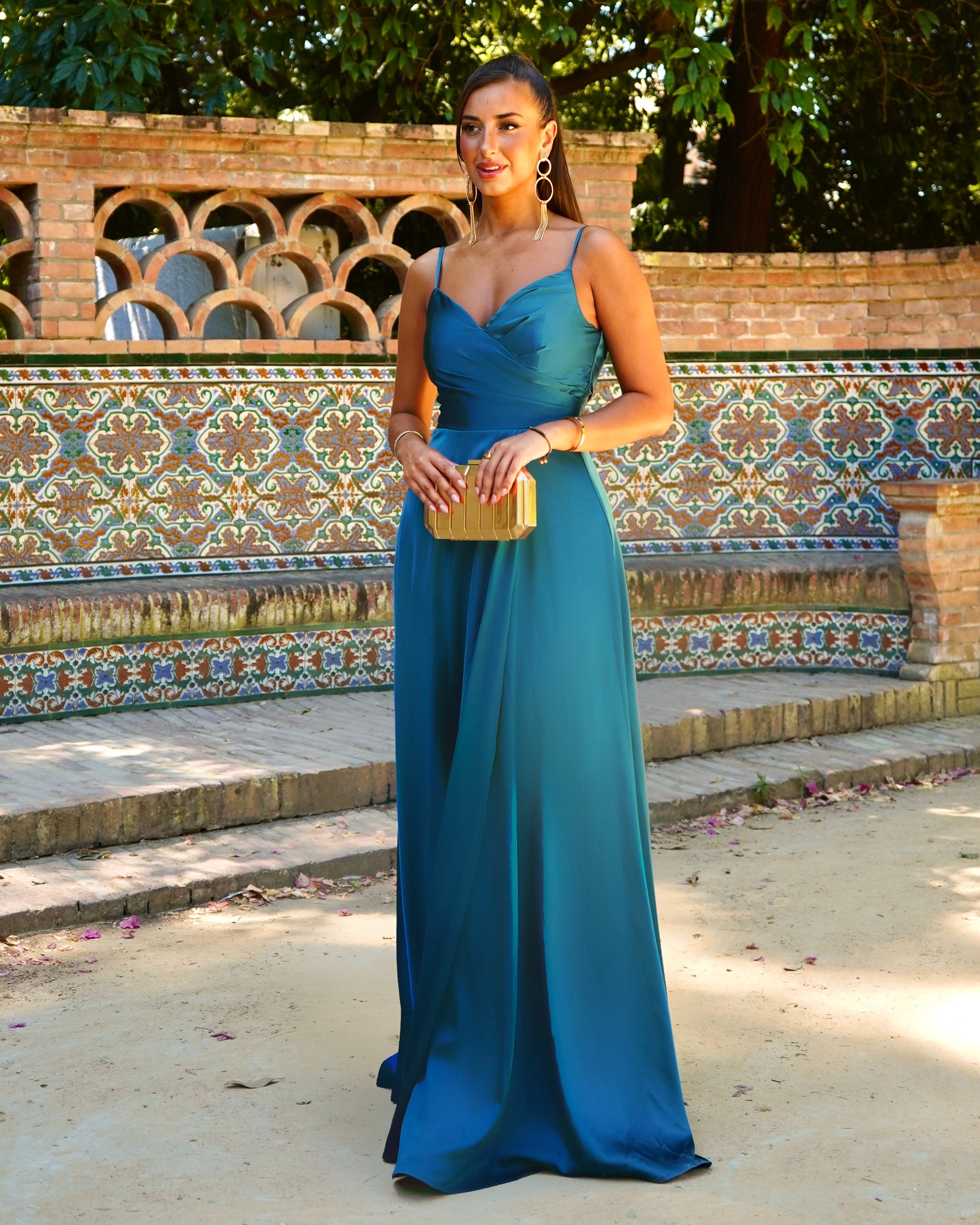 Vestido Daniela Azulado