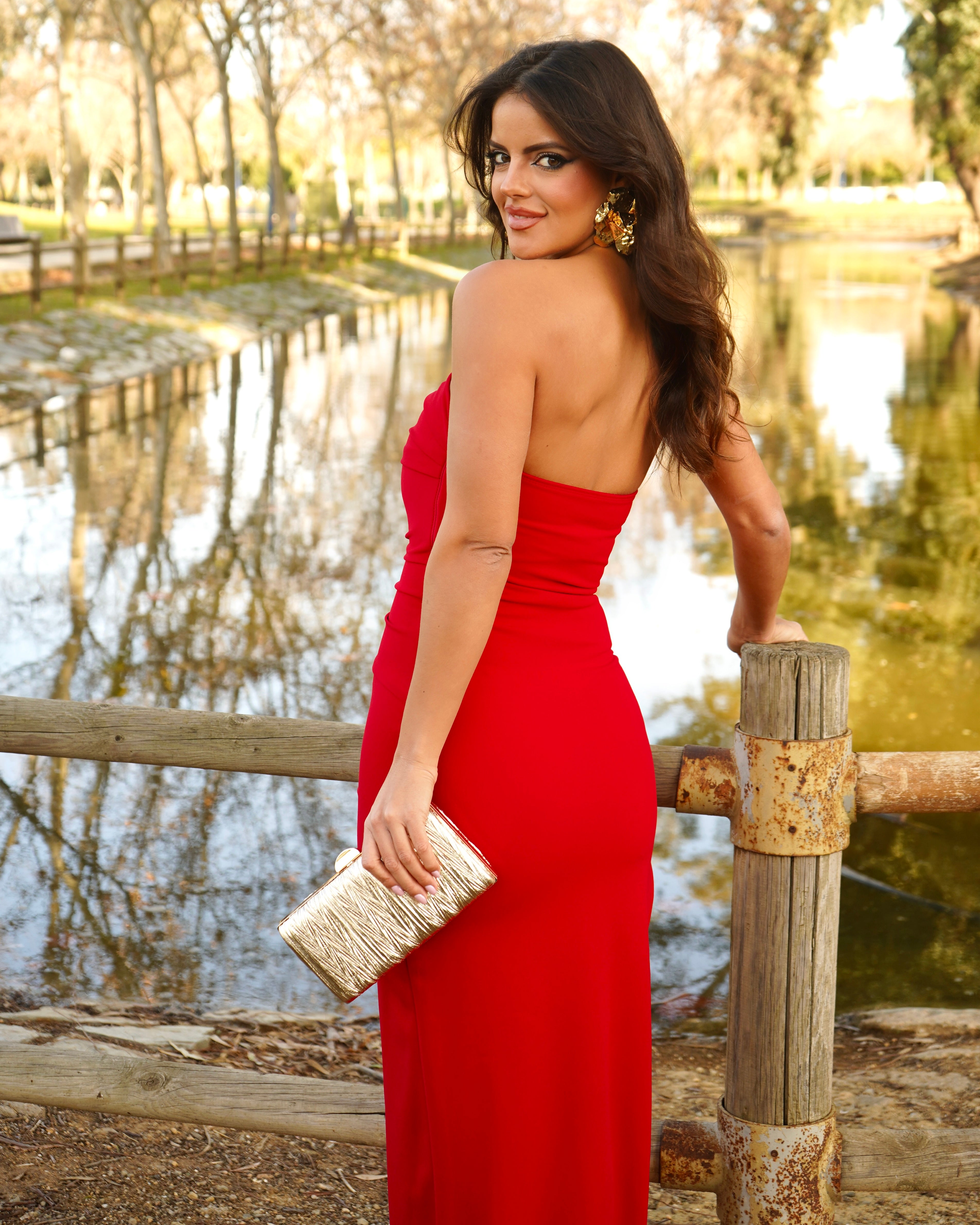 Vestido Margot Rojo