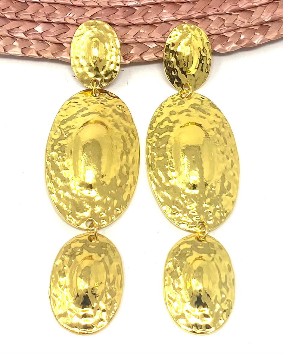 Pendientes Victoria dorado